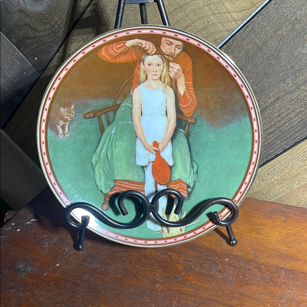Knowles Norman Rockwell Collector Plate